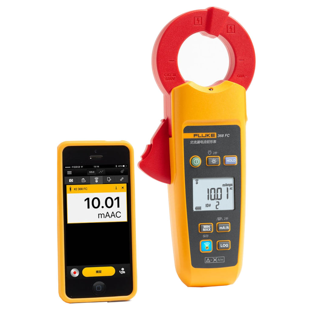 Fluke Leakage Current Clamp Meter 368 FC