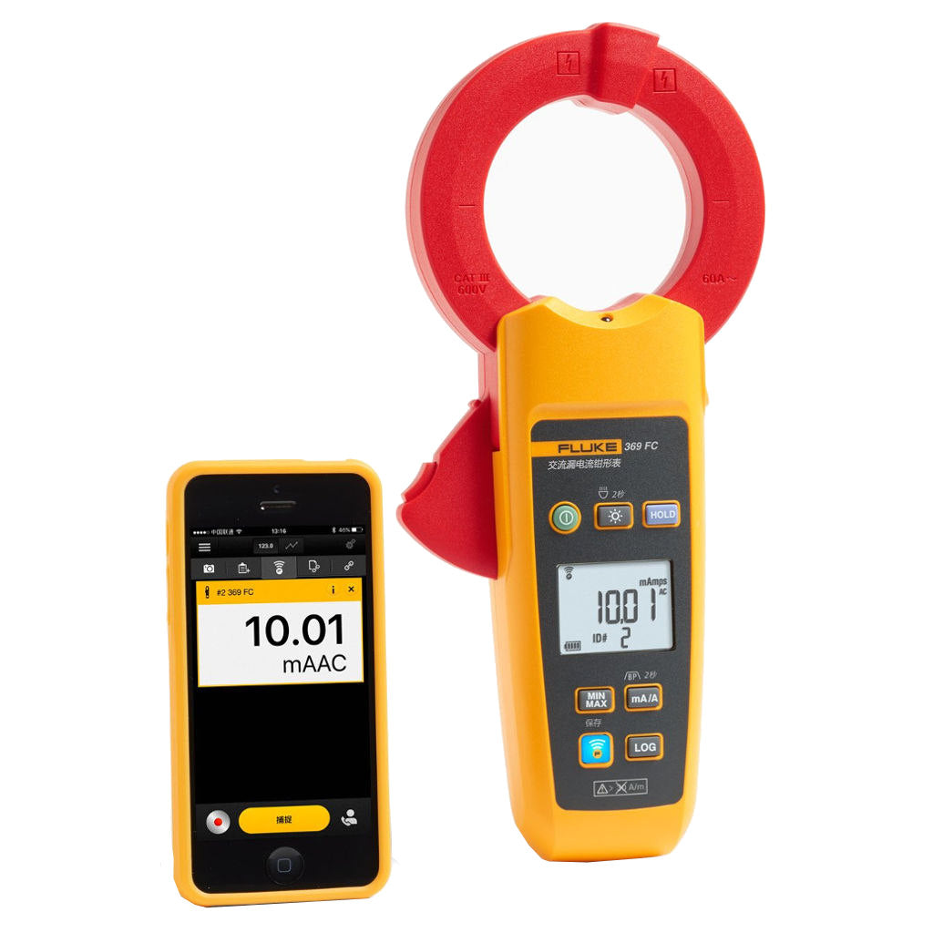 Fluke Leakage Current Clamp Meter 369 FC
