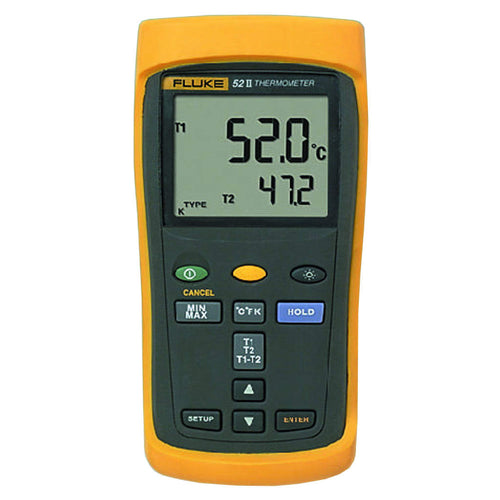 Fluke Dual Probe Digital Thermometer 52 II 