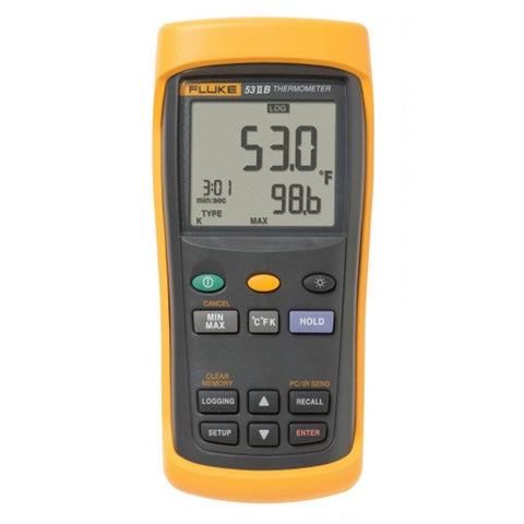 Fluke Temperature Logging Digital Thermometer 53 IIB 