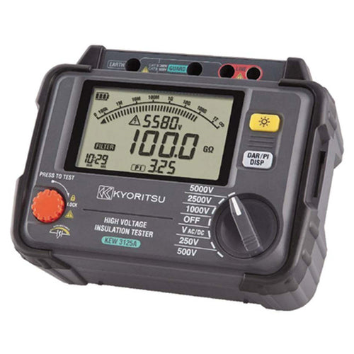 Kyoritsu Digital High Voltage Insulation Tester 5KV 3125A 