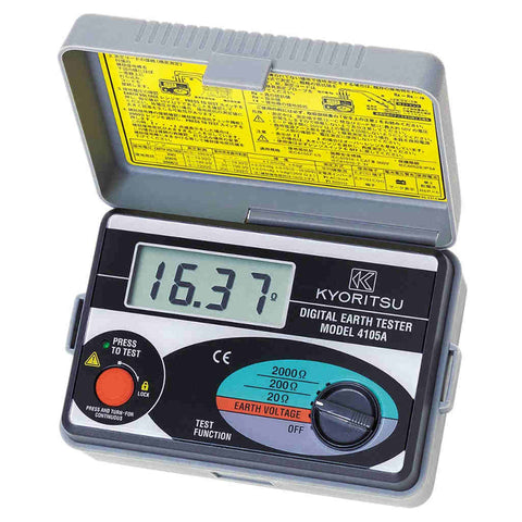Kyoritsu Earth Tester Digital Soft Case 4105A 