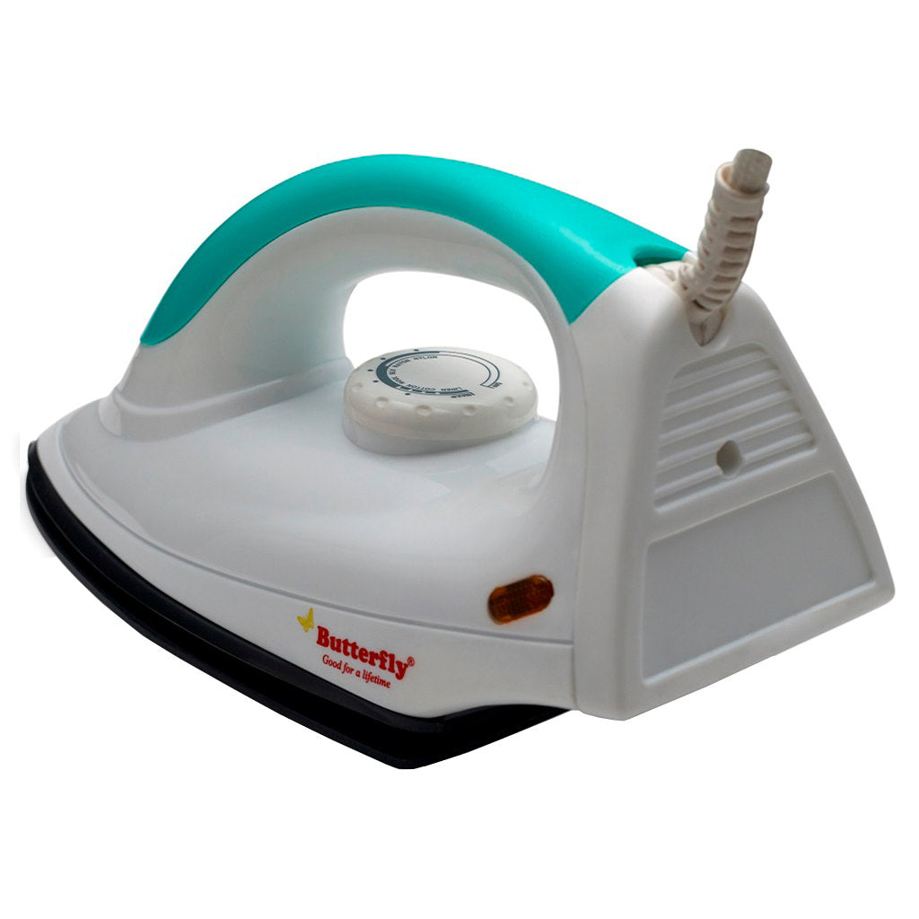 Butterfly Magic Dry Iron 750W White with Green