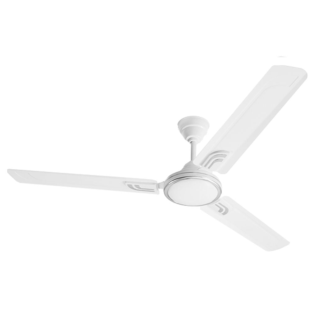 Usha Airostrong Curve Ceiling Fan Metallic White 1200mm