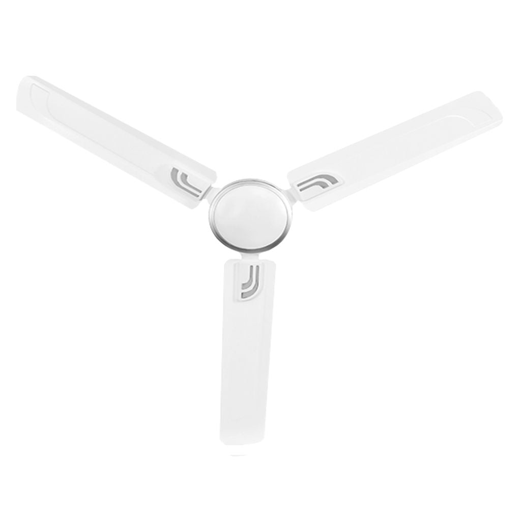 Usha Airostrong Curve Ceiling Fan Metallic White 1200mm