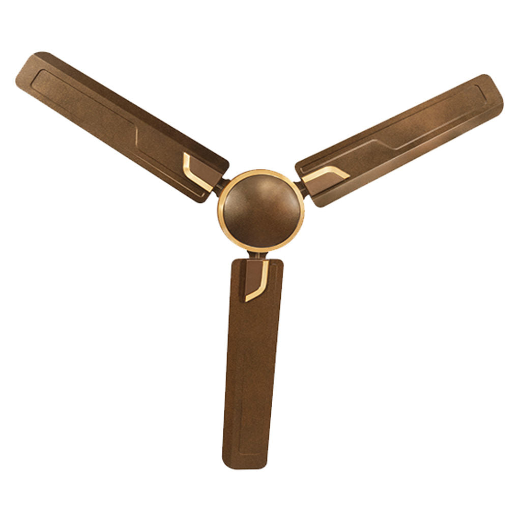 Usha Airostrong Angle Ceiling Fan Metallic Luxon Gold Black 1200mm