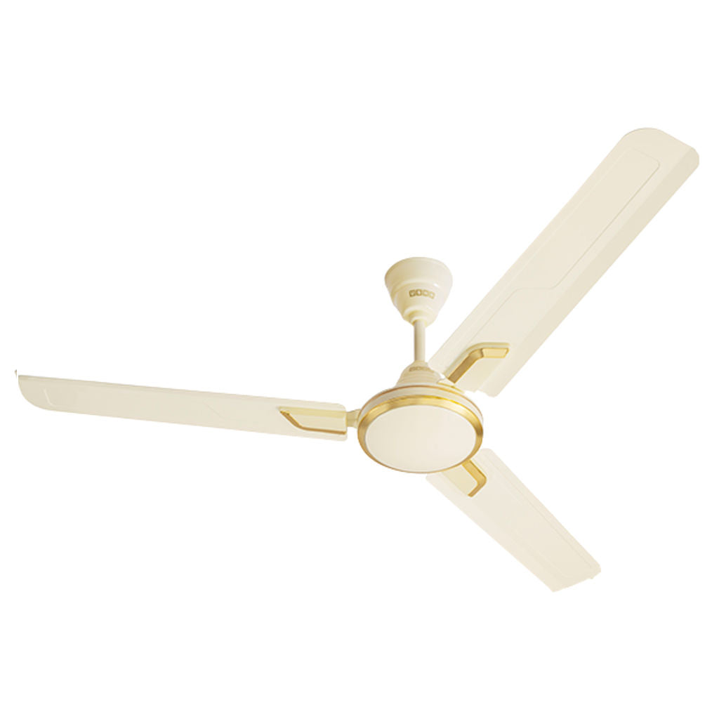 Usha Airostrong Angle Ceiling Fan Metallic Ivory 1200mm