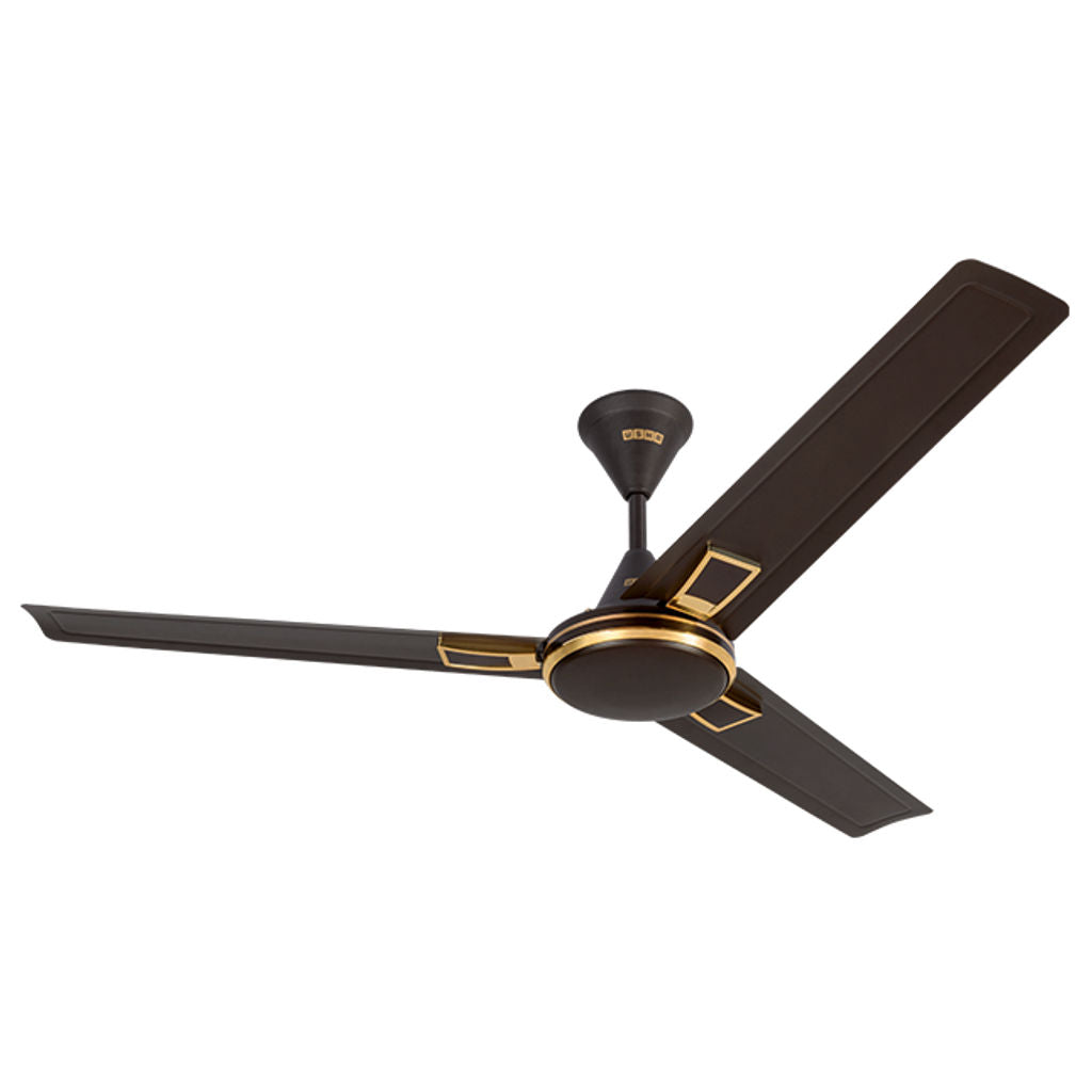 Usha Swift Alpha Chrome Ceiling Fan Smoke Brown 1200mm