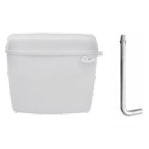 Parryware Standard Single Flush Polymer Cisterns White E8333 