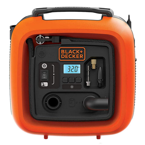 Black & Decker High Pressure Inflator 12V DC ASI400-XJ 