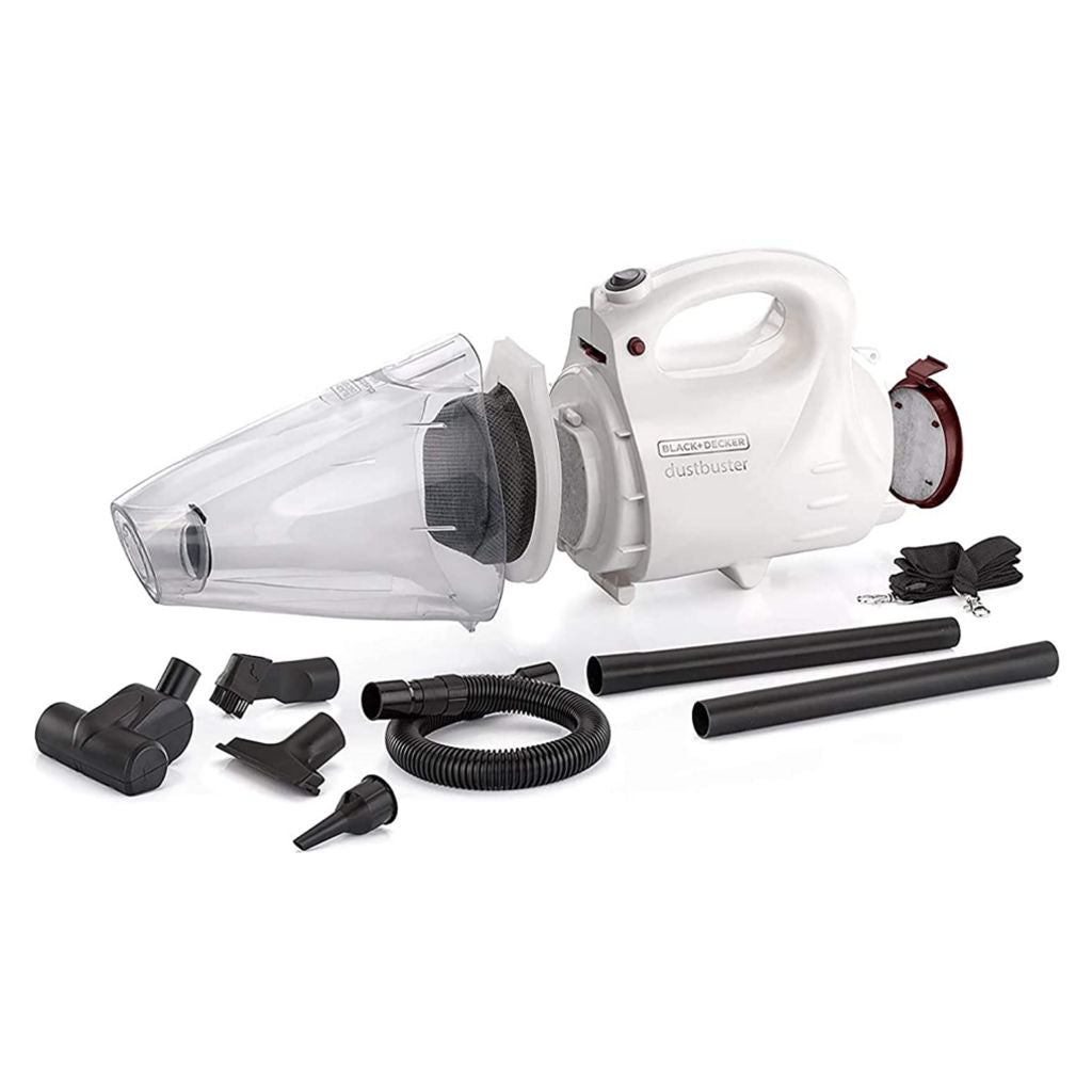 Black & Decker Handheld Vacuum Cleaner & Blower With 8 Attachments 800W  VH802-IN