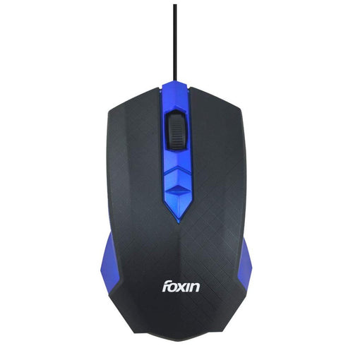 Foxin Wired Optical Mouse Pro Series Smart Blue