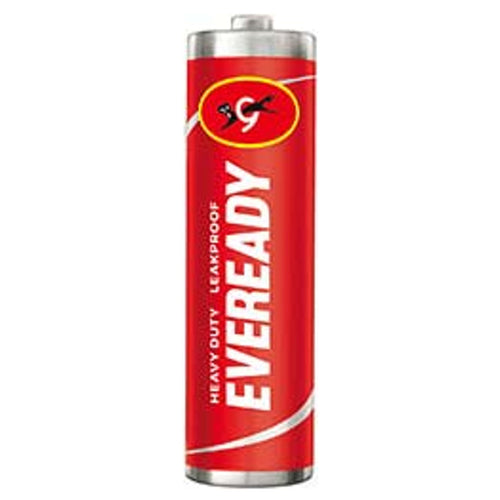 Eveready AA Size Zinc Carbon Battery Red 1015 