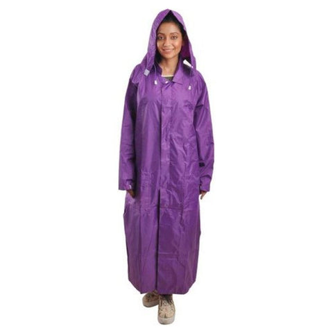 Duckback BLOSSOM Ladies Rain Coat Purple 