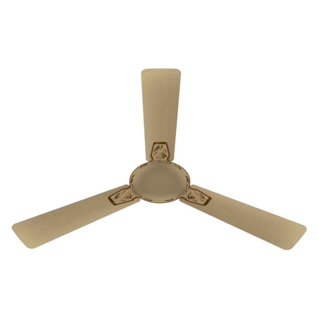 Crompton Aura 2.0 3D Design Ceiling Fan 1200mm Lotus Birken Bronze