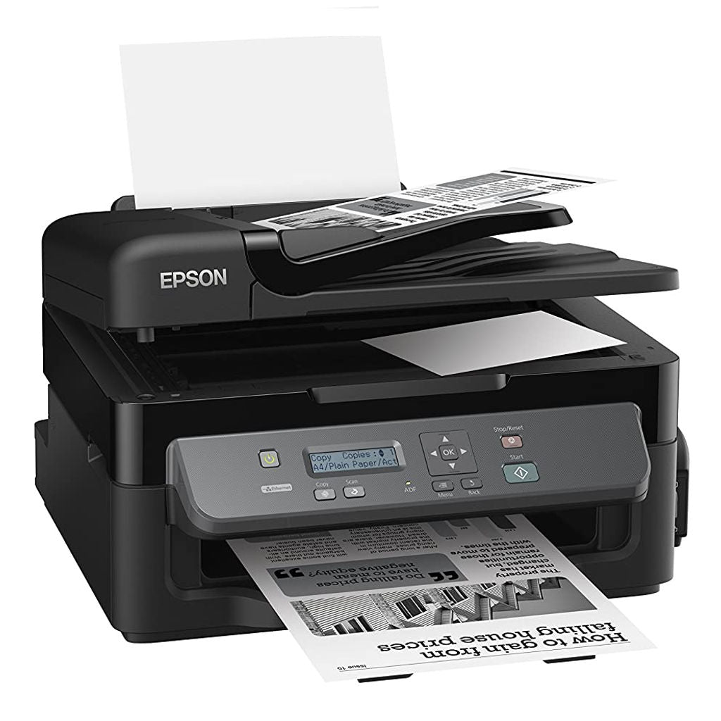 Epson EcoTank Wi-Fi MultiFunction B&W Printer M205