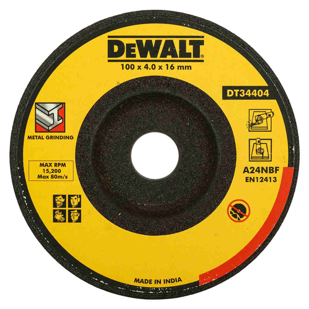 Dewalt DC Metal Cutting Wheel 100x4x16mm DT34404 