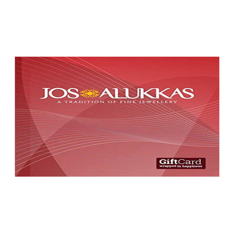 Jos Alukkas Gold Jewellery Instant Gift Voucher  Rs 10000 