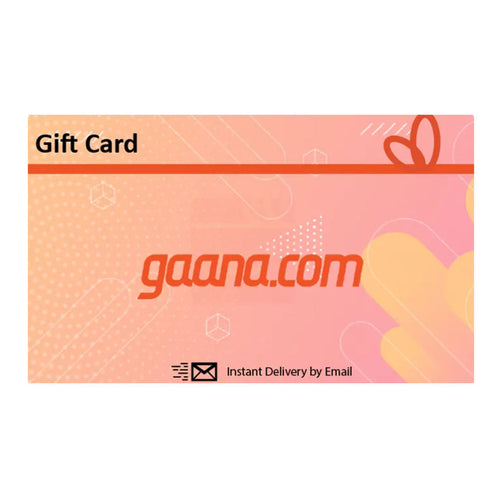 Gaana.com E-Gift Card Rs 199 