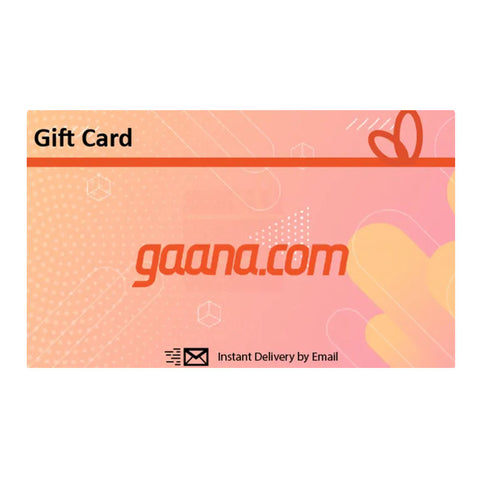 Gaana.com E-Gift Card Rs 199 