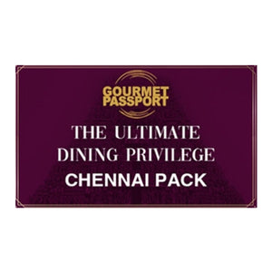 Dineout Gourmet Passport Chennai E-Gift Card Rs 799 