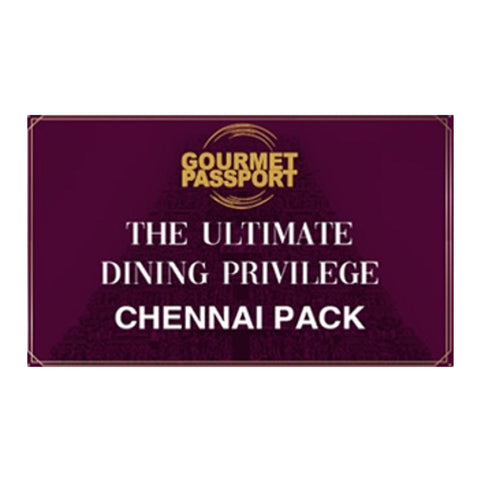 Dineout Gourmet Passport Chennai E-Gift Card Rs 799 