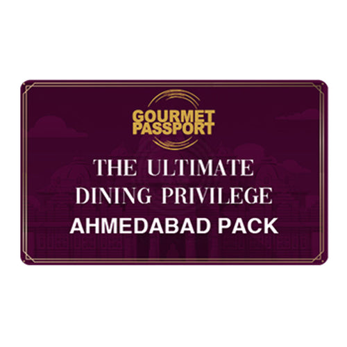Dineout Gourmet Passport Ahmedabad E-Gift Card Rs 799 