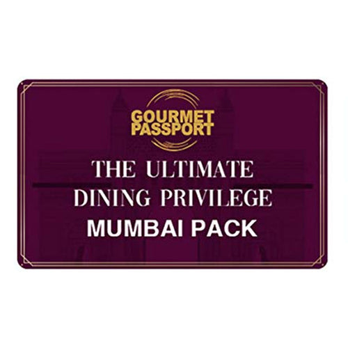 Dineout Gourmet Passport Mumbai E-Gift Card Rs 1299 