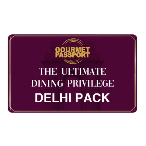 Dineout Gourmet Passport Delhi-NCR E-Gift Card Rs 1499 