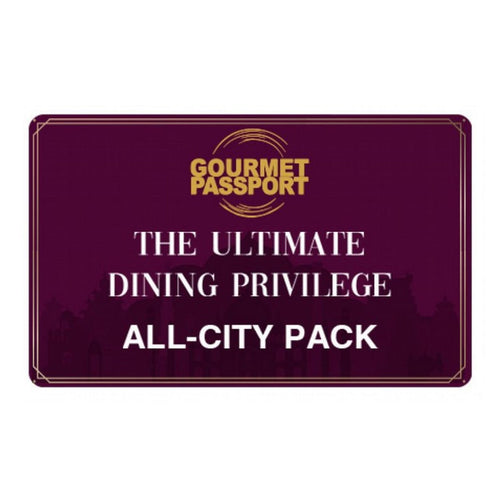 Dineout Gourmet Passport All 10 Cities E-Gift Card Rs 2499 