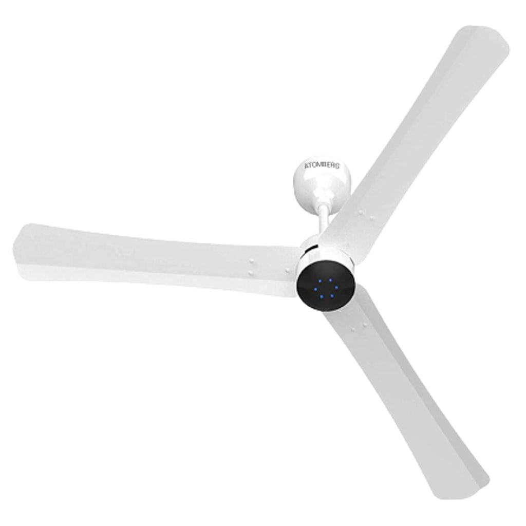 Atomberg Renesa Smart Plus IOT Enabled Ceiling Fan With BLDC Motor And Remote 1200mm Pearl White