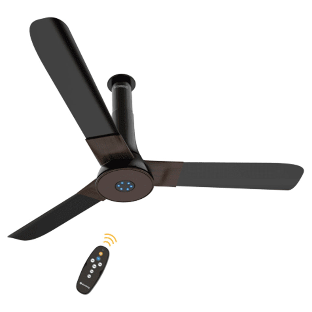 Atomberg Studio Plus Ceiling Fan With BLDC Motor And Remote 1200mm Earth Brown 