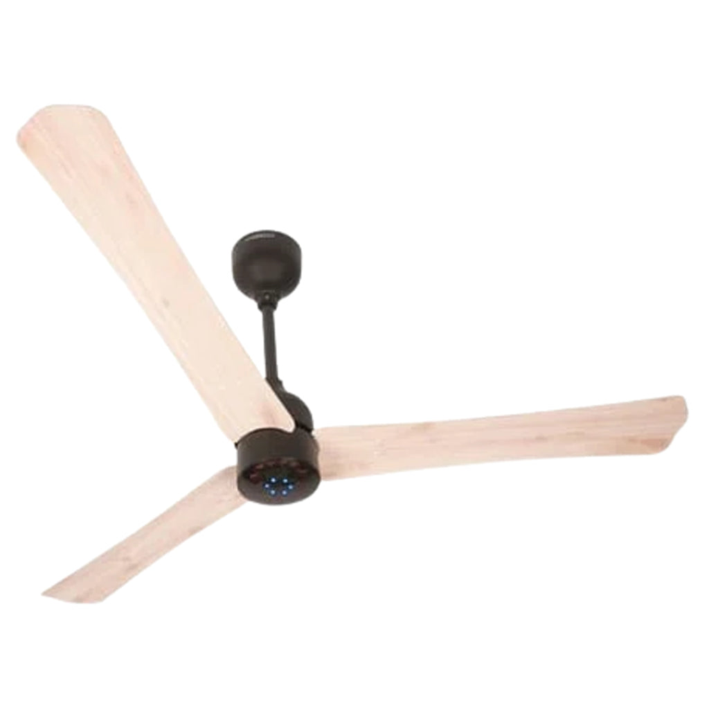 Atomberg Renesa Plus Ceiling Fan With BLDC Motor And Remote 1200mm Natural Oak Wood