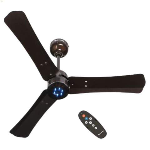 Atomberg Renesa Plus Ceiling Fan With BLDC Motor And Remote 900mm Earth Brown 