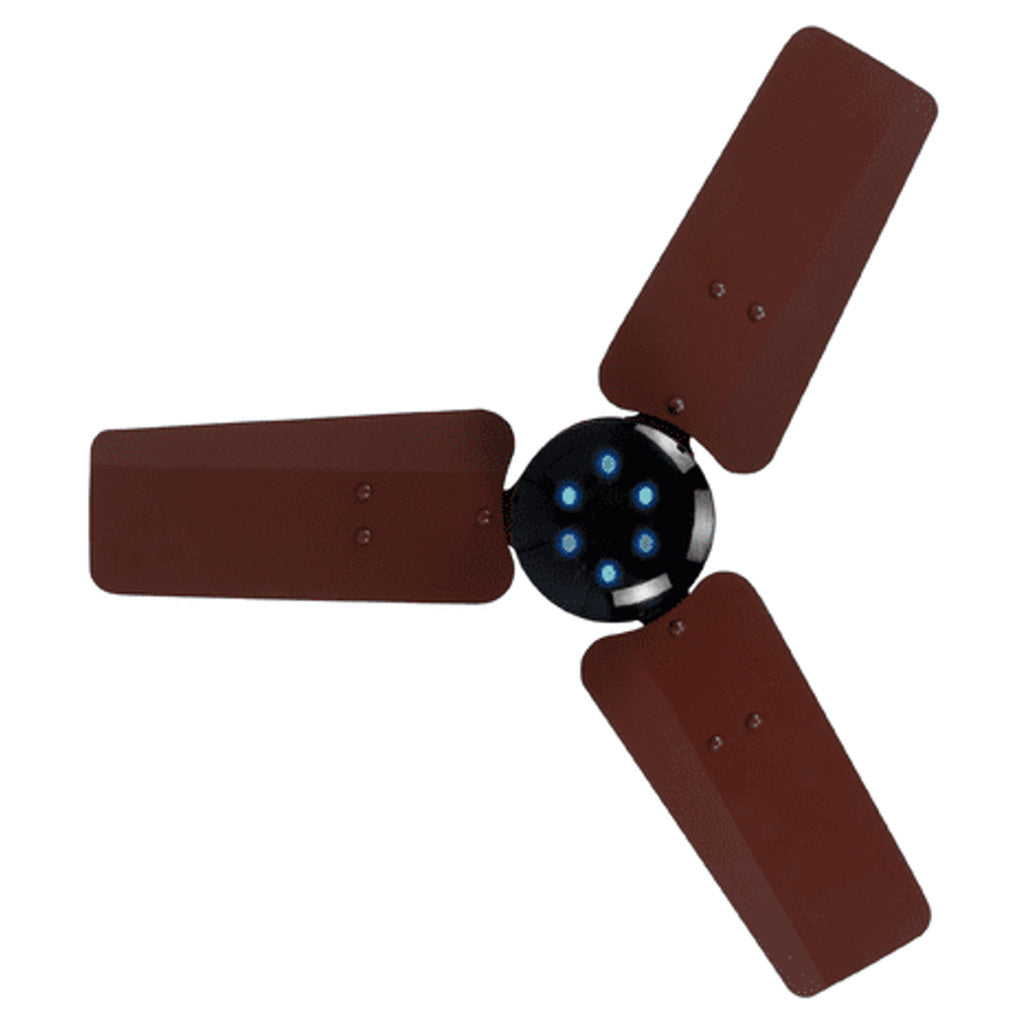 Atomberg Renesa Ceiling Fan With BLDC Motor And Compatible Regulator 600mm Matt Brown And Black