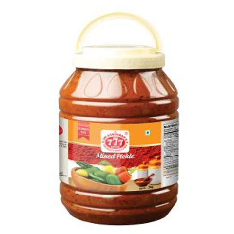777 Mixed Pickle 5 Kg Jar FG-0096 