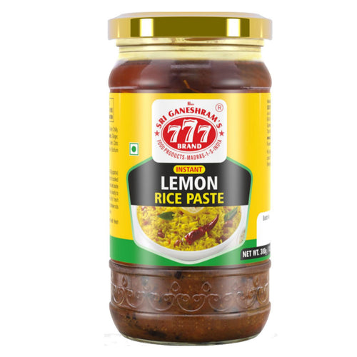 777 Lemon Rice Paste Glass Jar 300g FG-0455 