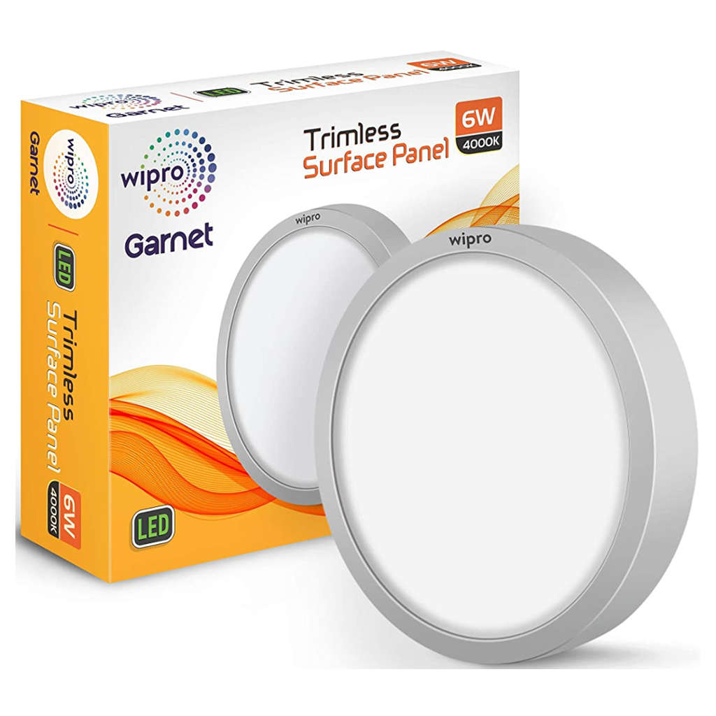 Wipro Garnet Round Trimless Surface Panel 6W D640640