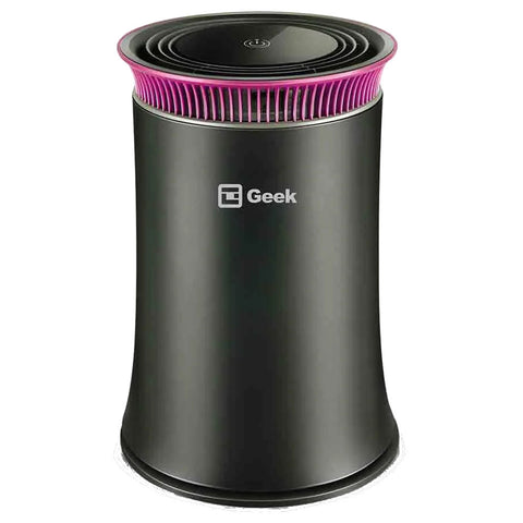 Geek Ikuku A2 Air Purifier With HEPA Filter And ObliqFlow Purification Pink 