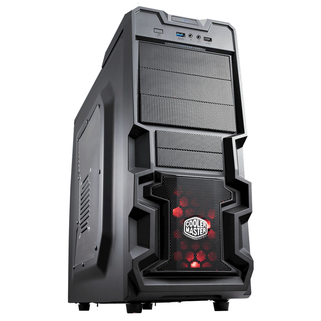 Cooler Master Mid Tower Cabinet RC-K380-KWN1 