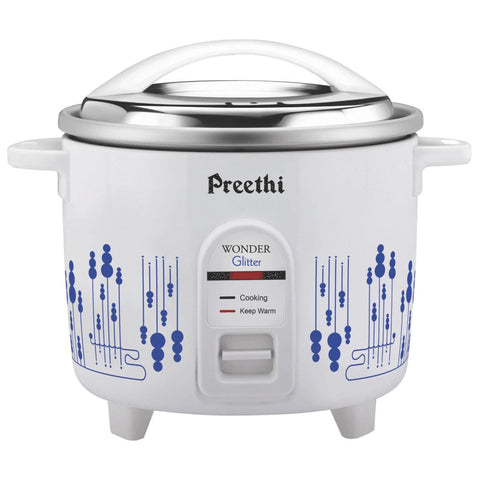 Preethi Glitter Electric Rice Cooker 1.0 Ltr RC322 