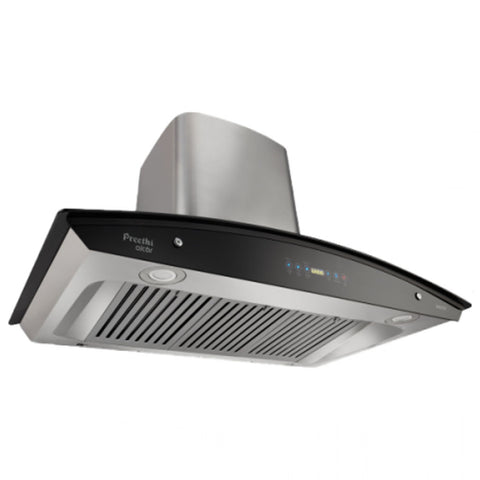 Preethi Alcor Chimney With Aluminium Duct 90 Cm KH210 
