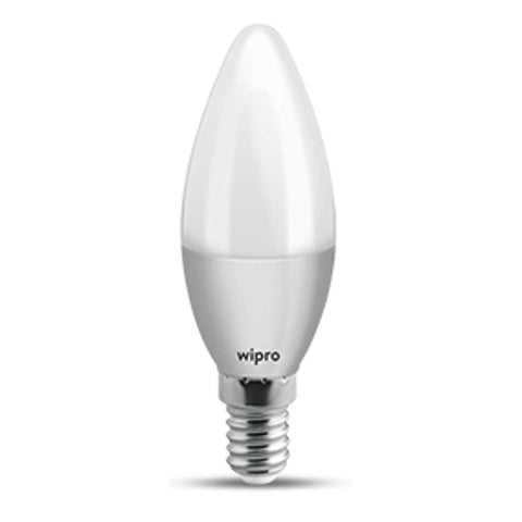 Wipro Garnet Frosted Candle Bulb 3W N34001 