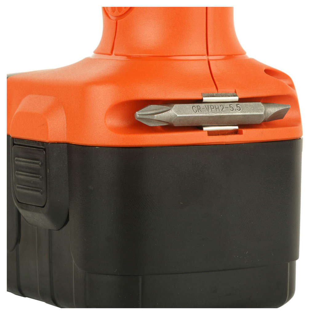 Black & Decker Ni-CD Cordless Drill With 2 Batteries 12V CD121B2
