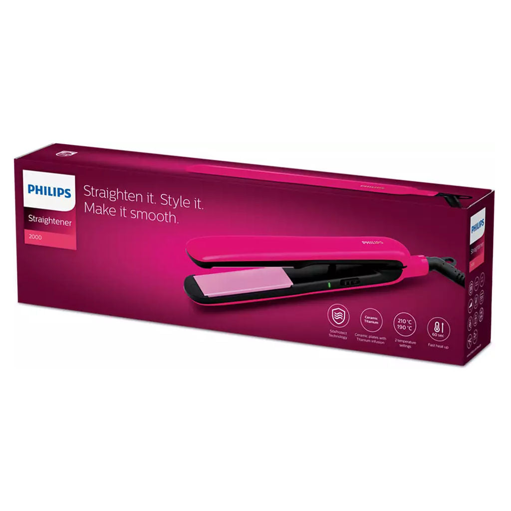 Philips Hair Straightener 1.6m BHS393