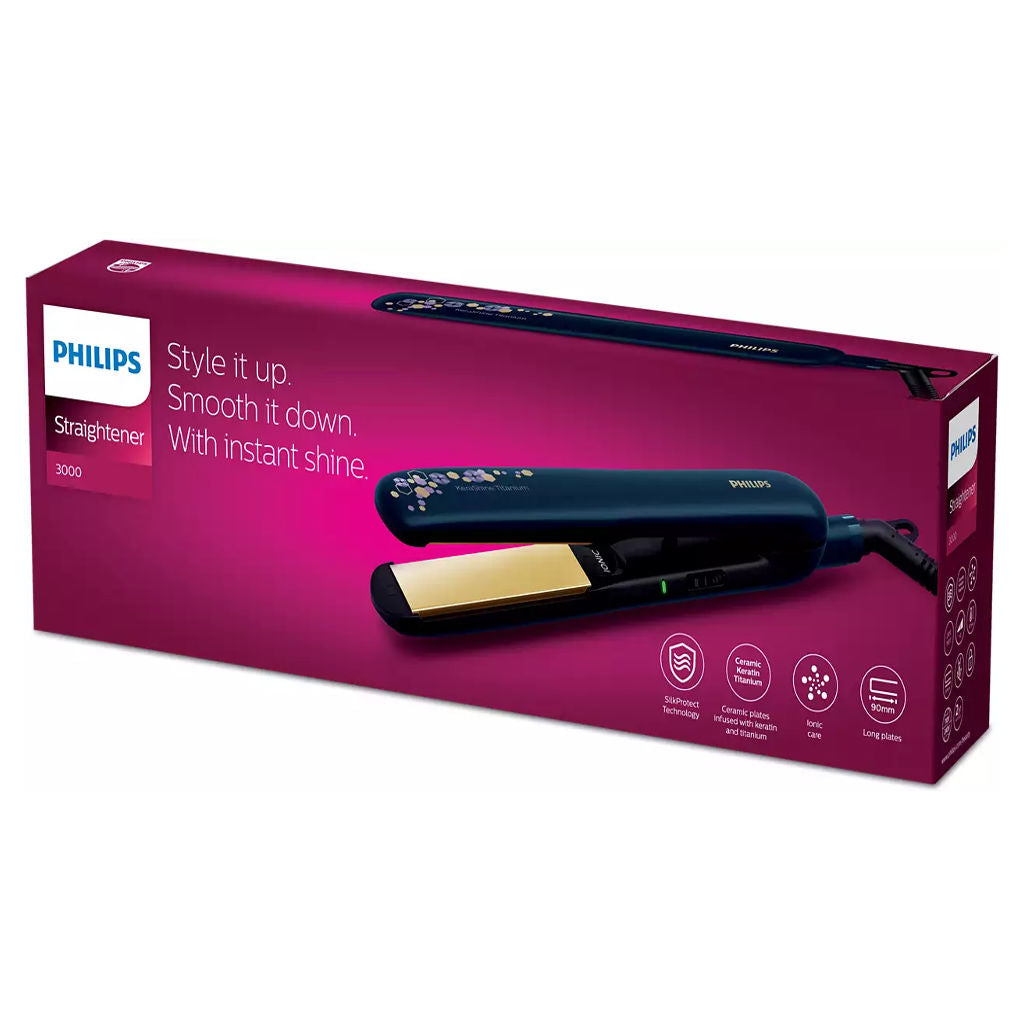 Buy Philips Hair Straightener With Kerashine BHS397/40 Online
