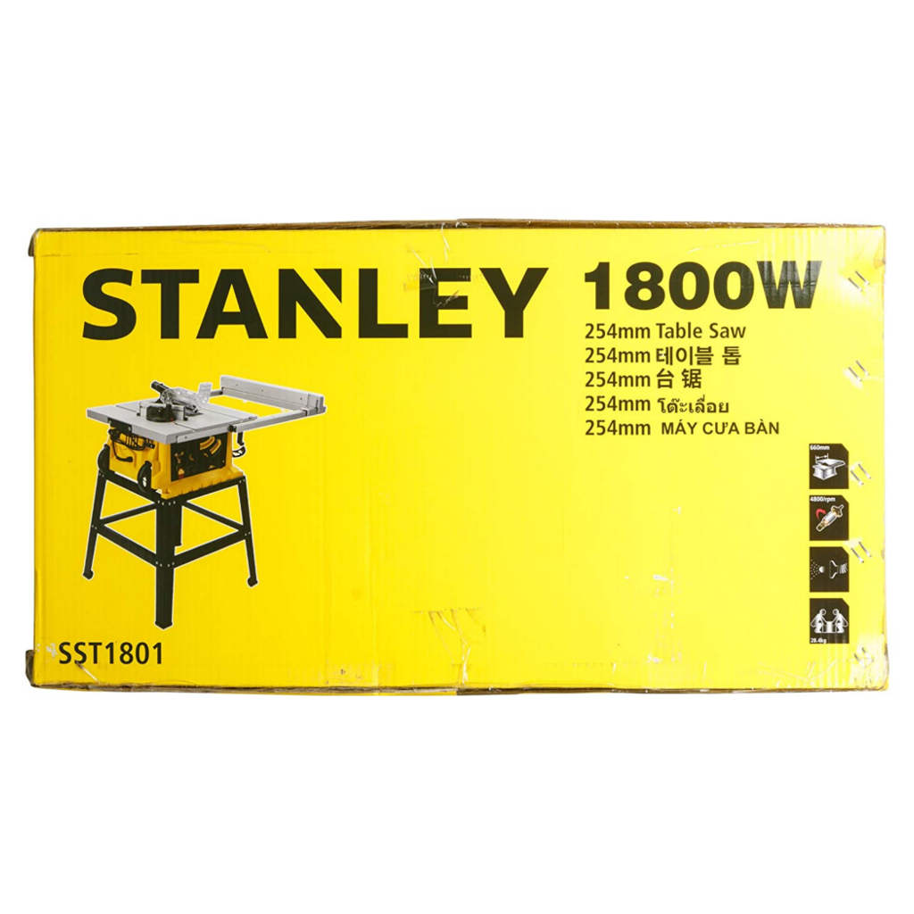 Stanley Table Saw 10Inch 1800W SST1801 B1