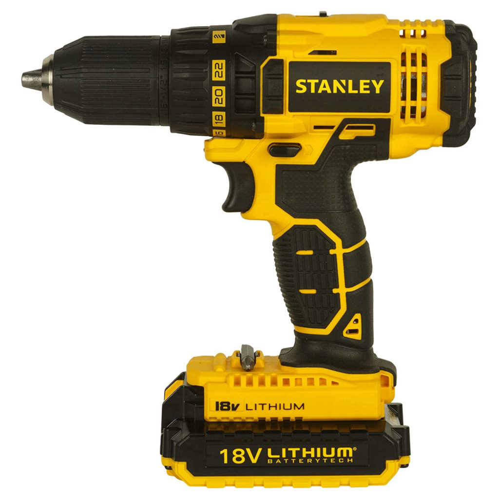 Stanley Cordless Drill Driver 18V 1.3Ah SCD20C2K 