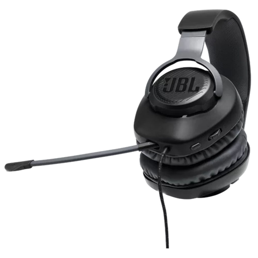 JBL Free WFH Wired Over-Ear Headset With Detachable Mic Black JBLFREEWFHBLK