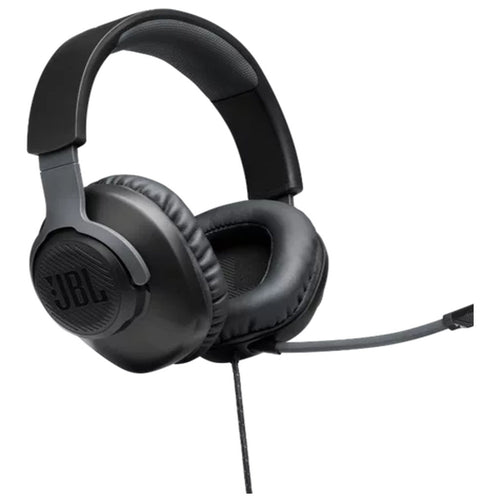 JBL Free WFH Wired Over-Ear Headset With Detachable Mic Black JBLFREEWFHBLK 
